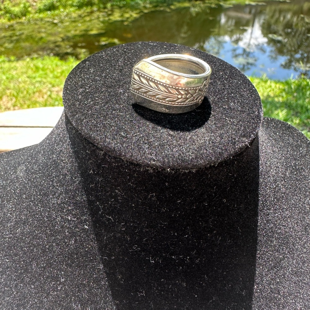 Men’s ring,sterling silver plated